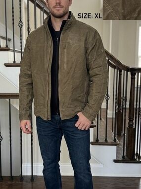 KÜHL Born in Mountains Men’s Brown Jacket Size XL in very good condition
